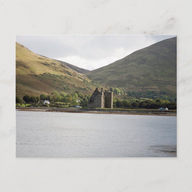 Loch Ranza Castle Postcard (Front)