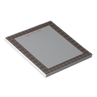 Lochaber Original Scottish Tartan  Notepad