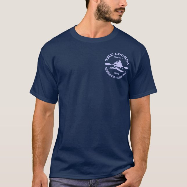 Lochsa River (rd) T-Shirt (Front)