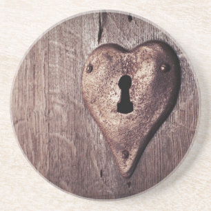 Lock Heart Coaster