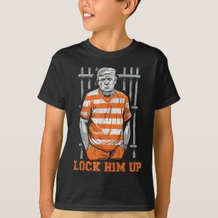 Lock Him Up Funny Donald Trump 2024 Is Going To Ja T-Shirt