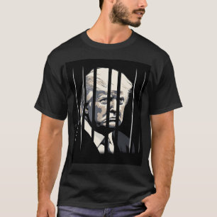 Lock Him Up - Funny Donald Trump In Prison - Anti  T-Shirt