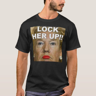 Lock Him Up Lock Her Up (Trump) Sticker T-Shirt