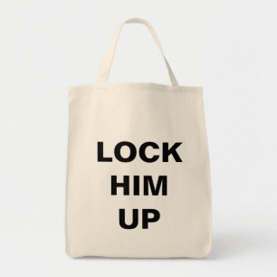 LOCK HIM UP tote