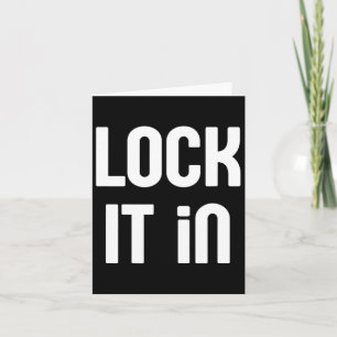 Lock It In Political Fight For Democracy Resist An Card