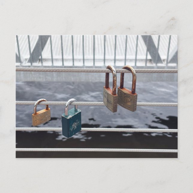Lock it postcard (Front)