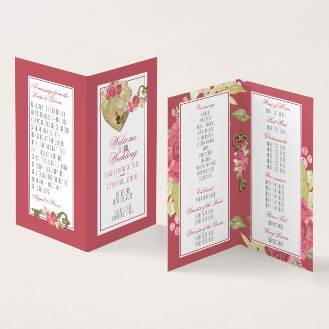 Lock & Key Wedding Suite Program (Inside and Outside)