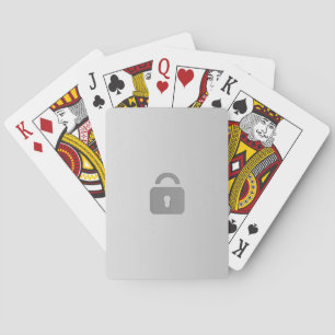 Lock Playing Cards