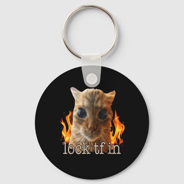 Lock tf in cat key ring (Front)