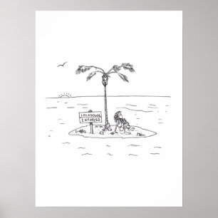Lockdown Enforced value matte poster