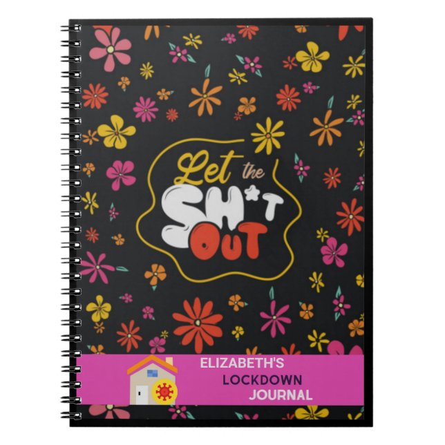 Lockdown Journal - Record Your Memories - Custom (Front)