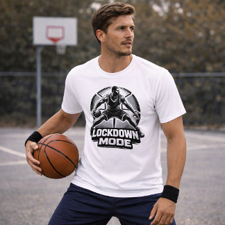 Lockdown Mode Basketball Defence T-Shirt