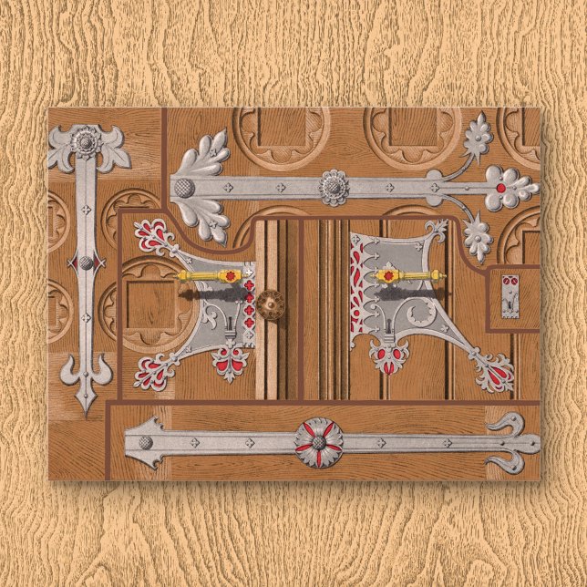 Locked Chamber Door Postcard (Creator Uploaded)