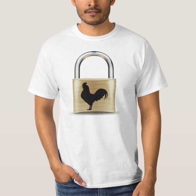 Locked in Chastity T-Shirt (Front)