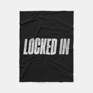 Locked In Fleece Blanket
