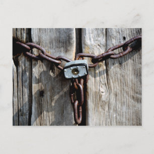 Locked Postcard