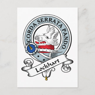 Lockhart Clan Badge Postcard
