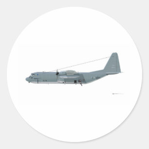 Lockheed AC-130 Spectre Classic Round Sticker