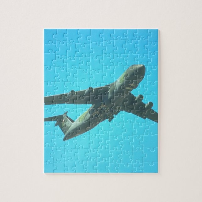 Lockheed C-5B Galaxy_Aviation Photography Jigsaw Puzzle (Vertical)
