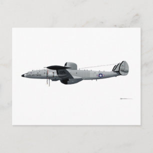 Lockheed EC-121 Warning Star "Triple Nickel" Postcard