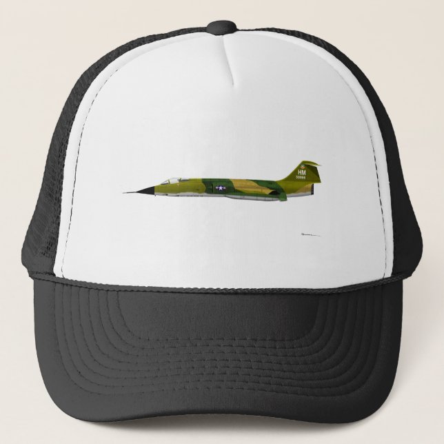 Lockheed F-104 Starfighter Trucker Hat (Front)