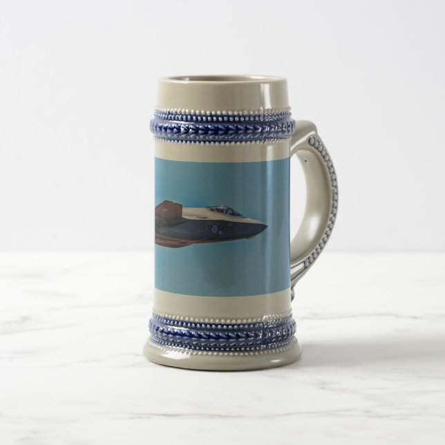 Lockheed Martin F-35A Lightning II Beer Stein (Front Right)