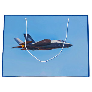 Lockheed Martin F-35A Lightning II Large Gift Bag