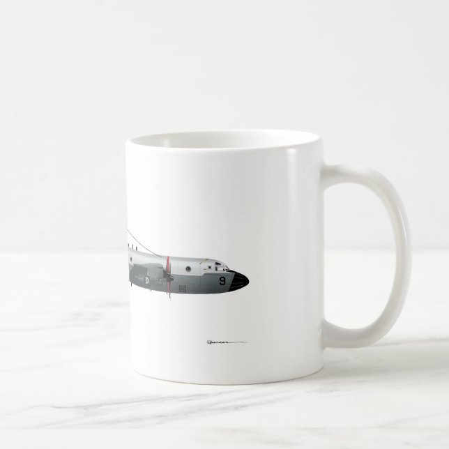 Lockheed P-3 Orion Coffee Mug (Right)