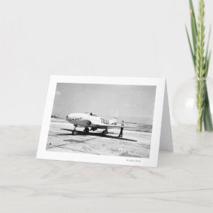 Lockheed P-80A Aeroplane Card