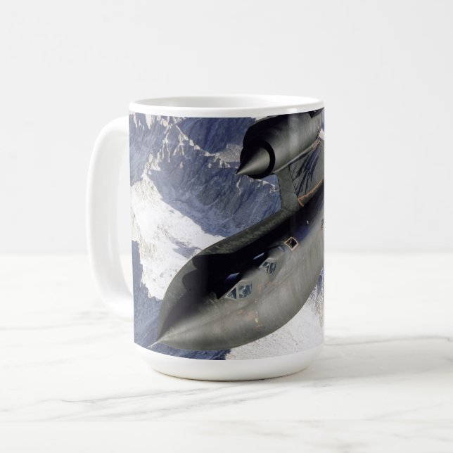 Lockheed SR-71B Blackbird  Coffee Mug (Front Left)