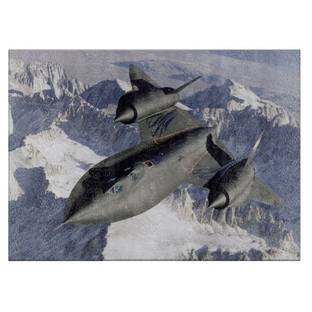 Lockheed SR-71B Blackbird  Cutting Board (Front)
