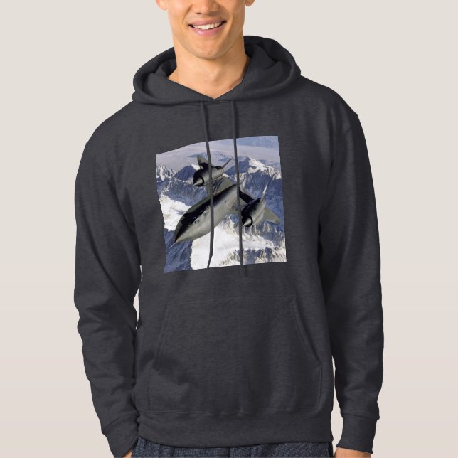 Lockheed SR-71B Blackbird  Hoodie (Front)