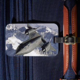 Lockheed SR-71B Blackbird Luggage Tag