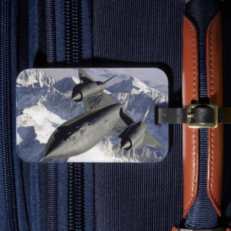 Lockheed SR-71B Blackbird Luggage Tag