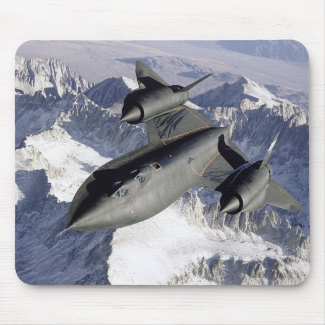 Lockheed SR-71B Blackbird  Mouse Pad (Front)