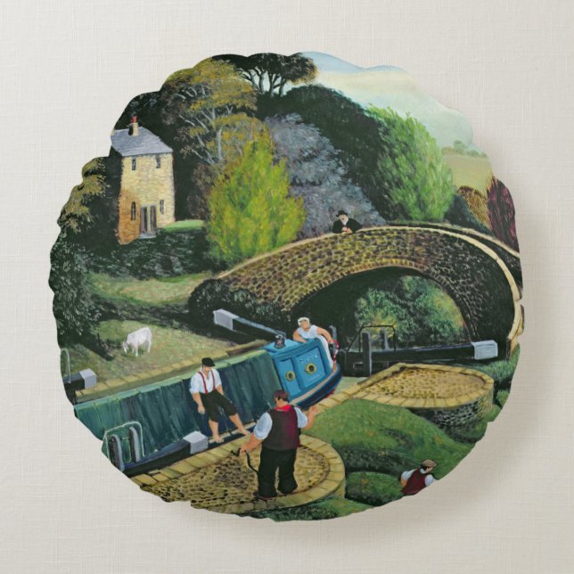 Locking Out Round Cushion (Front)