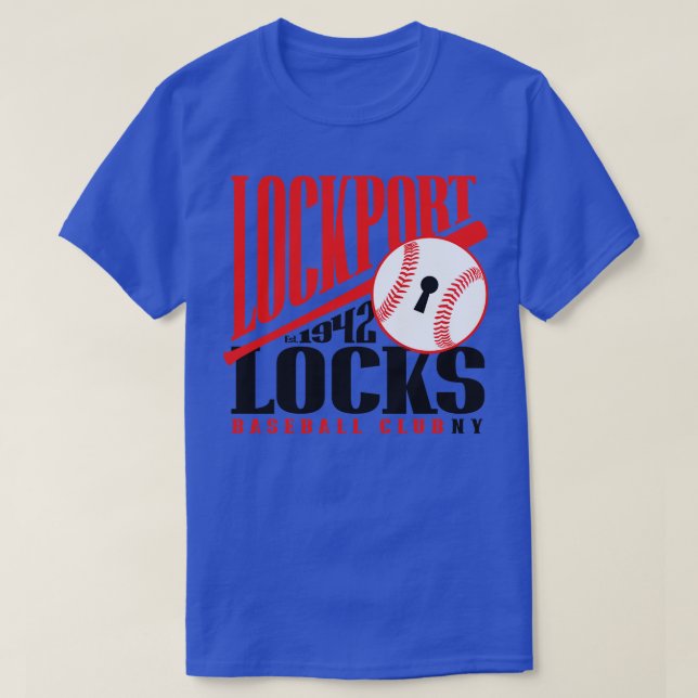 Lockport Locks T-Shirt (Design Front)
