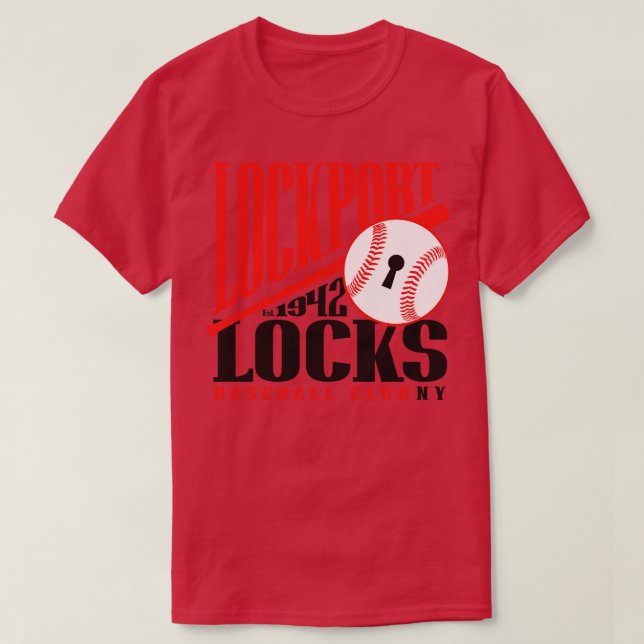 Lockport Locks T-Shirt (Design Front)