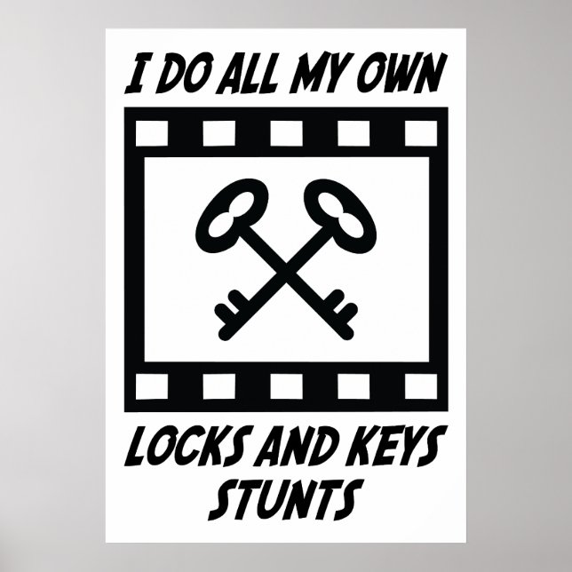 Locks and Keys Stunts Poster (Front)