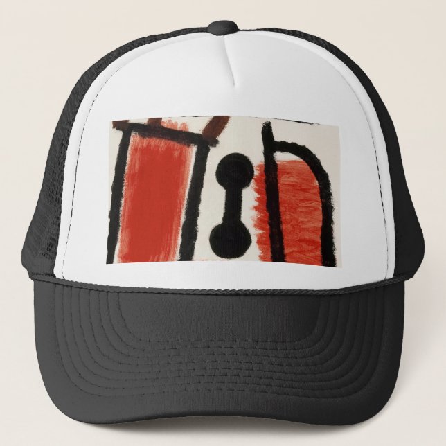 Locksmith (1940) by paul klee trucker hat (Front)