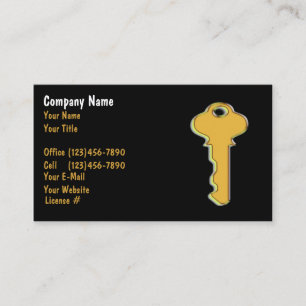Locksmith Business Cards