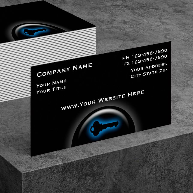 Locksmith Business Cards (Creator Uploaded)