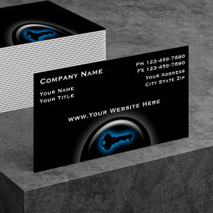 Locksmith Business Cards