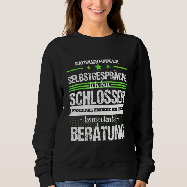 Locksmith Industrial Mechanic Mechanic Professiona Sweatshirt (Front)