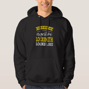Locksmith Job Title Employee Funny Worker Locksmit Hoodie