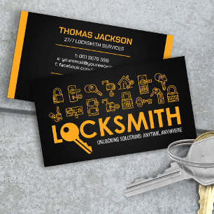 Locksmith Services Business Card