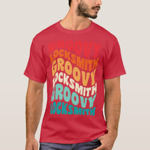 Locksmith Vintage Retro 60s 70s 80s Vibes T-Shirt