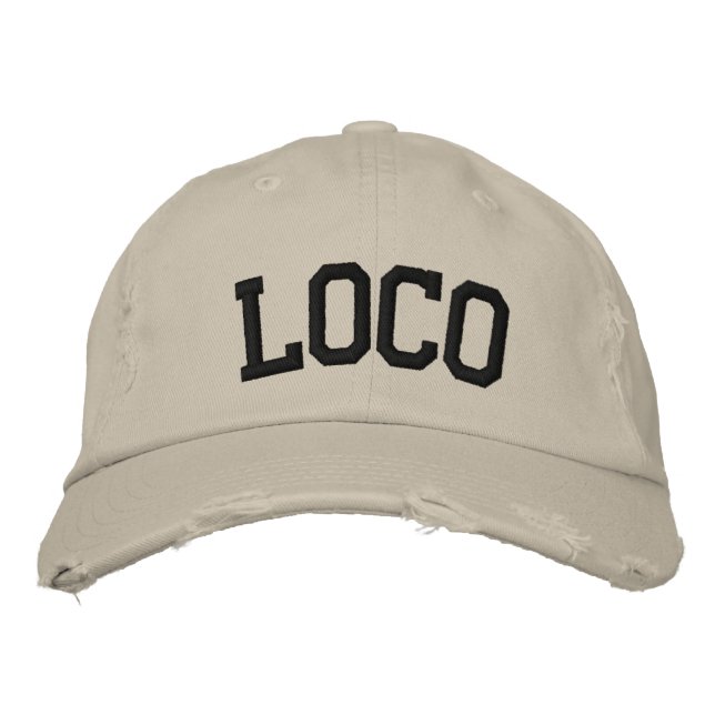 Loco Embroidered Hat (Front)