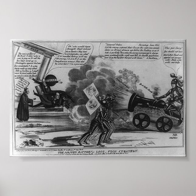 Loco-Foco strategy TX Annexation Poster (Front)