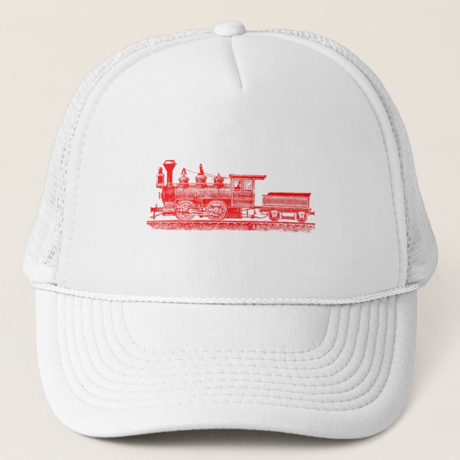 Locomotive 02 - Red Trucker Hat (Front)
